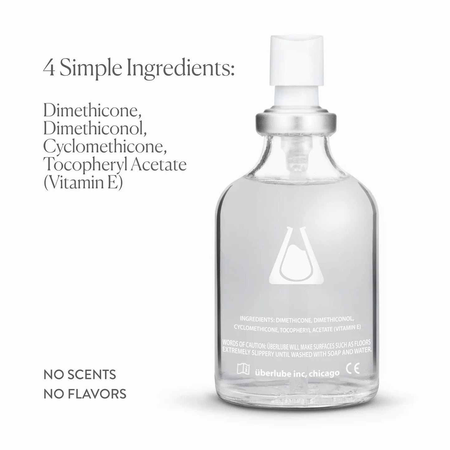 Uberlube Silicone Base Lube - Unscented  - 112ml